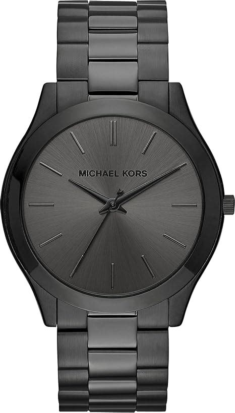 michael kors stone face watch mens|Michael Kors mens slim runway.